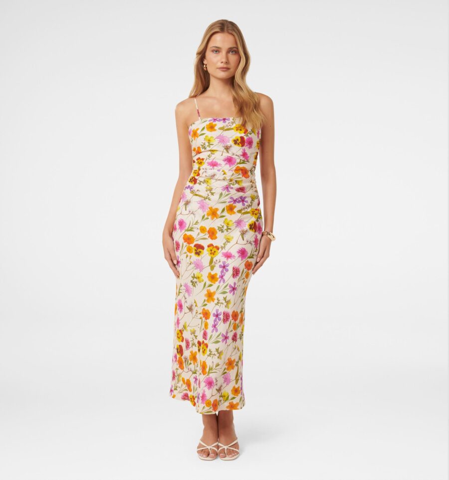 Alana Strappy Midi Dress