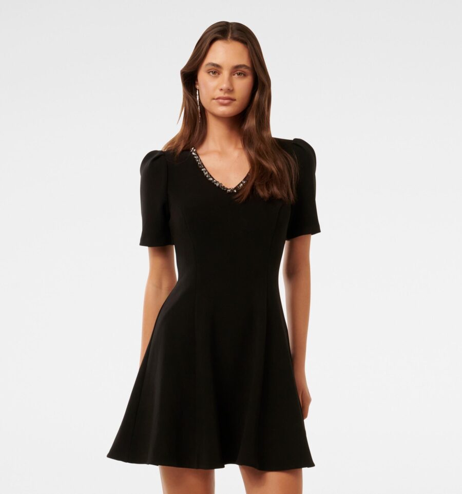 Alessia Embellished Mini Dress