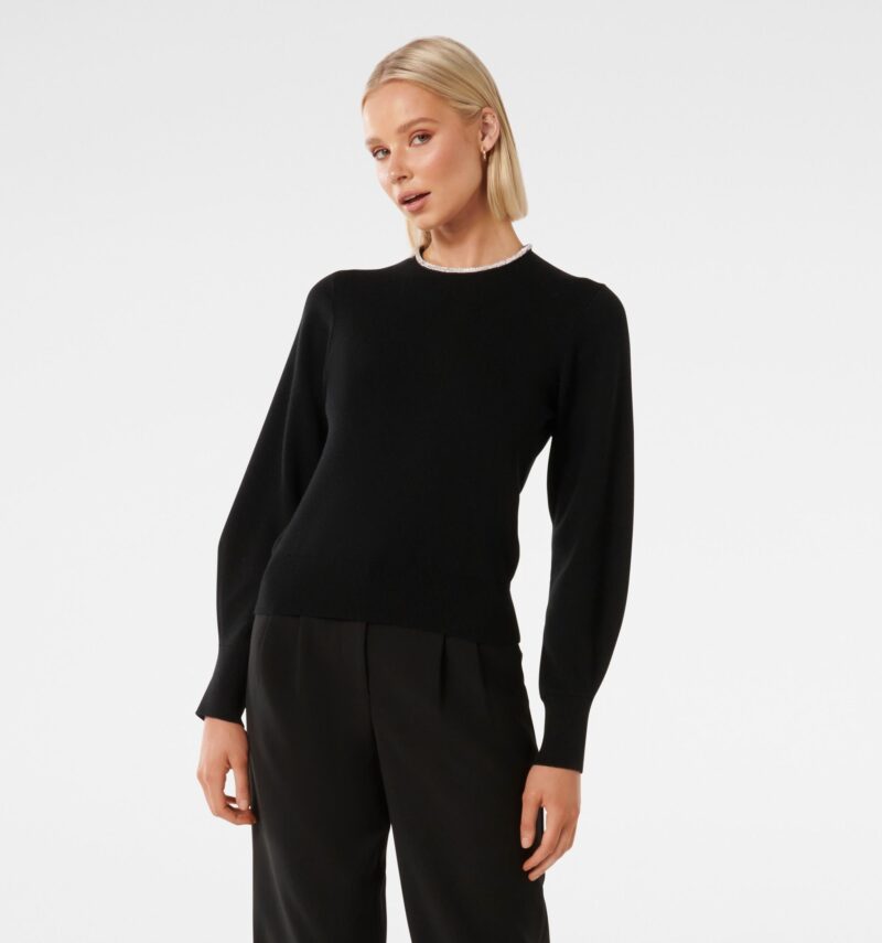 Annika Embellished Knit Jumper