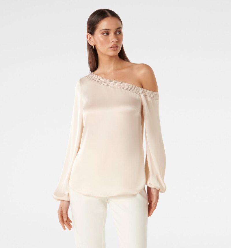 Anya Asymmetric Embellished To