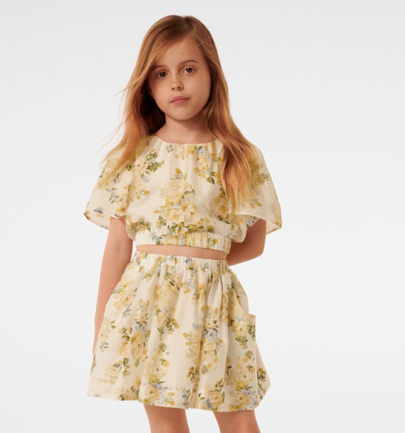 Arabella Flutter Girls Top