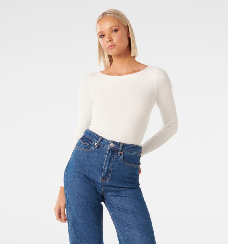 Blair Boat Neck Long Sleeve To