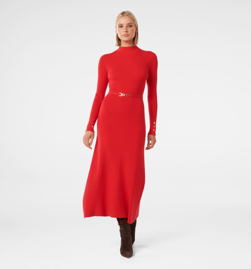 Brielle Fit and Flare Midi Dre