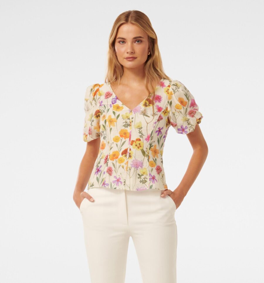 Charlotte V Neck Top