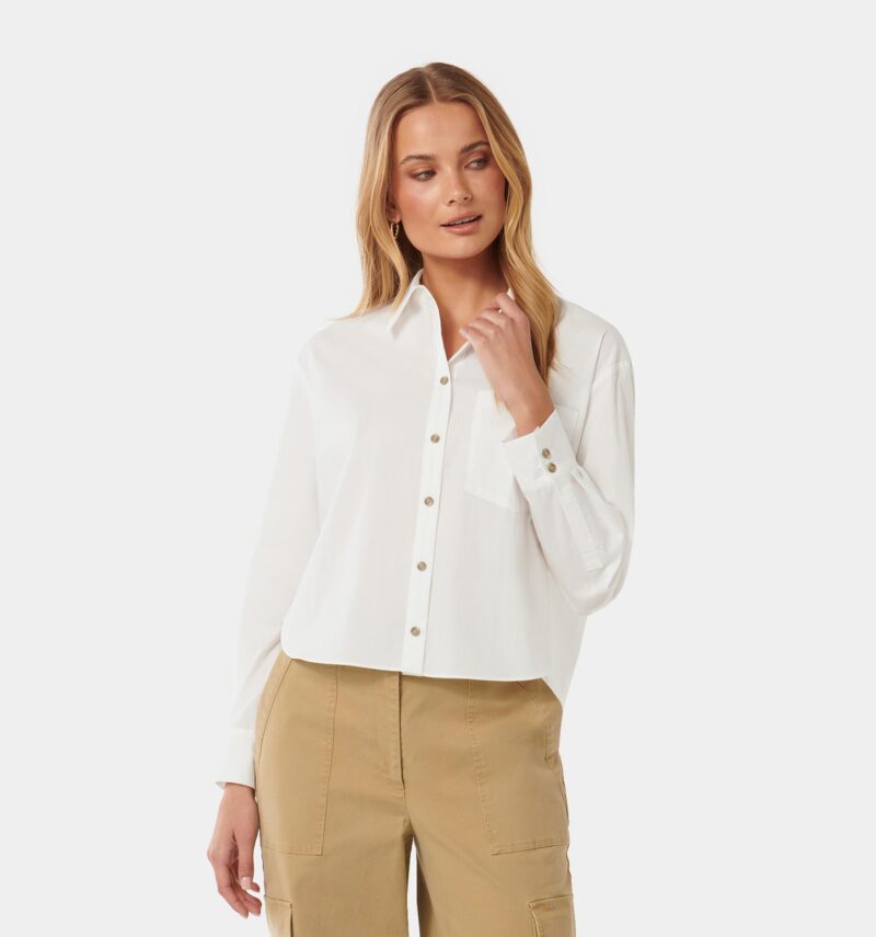 Chloe Cropped Shirt