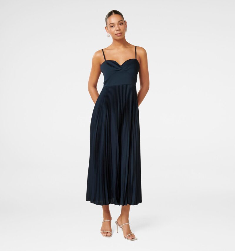 Chloe Pleated Midi Dress
