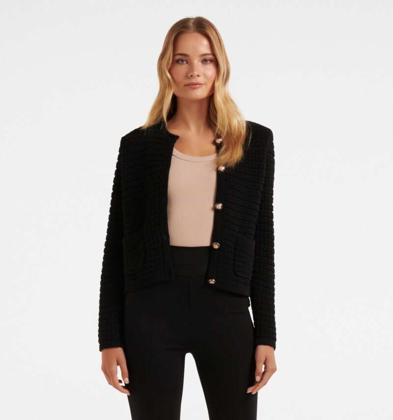Chloe Textured Knit Cardigan