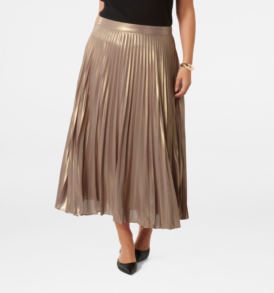 Estella Curve Pleated Maxi Ski
