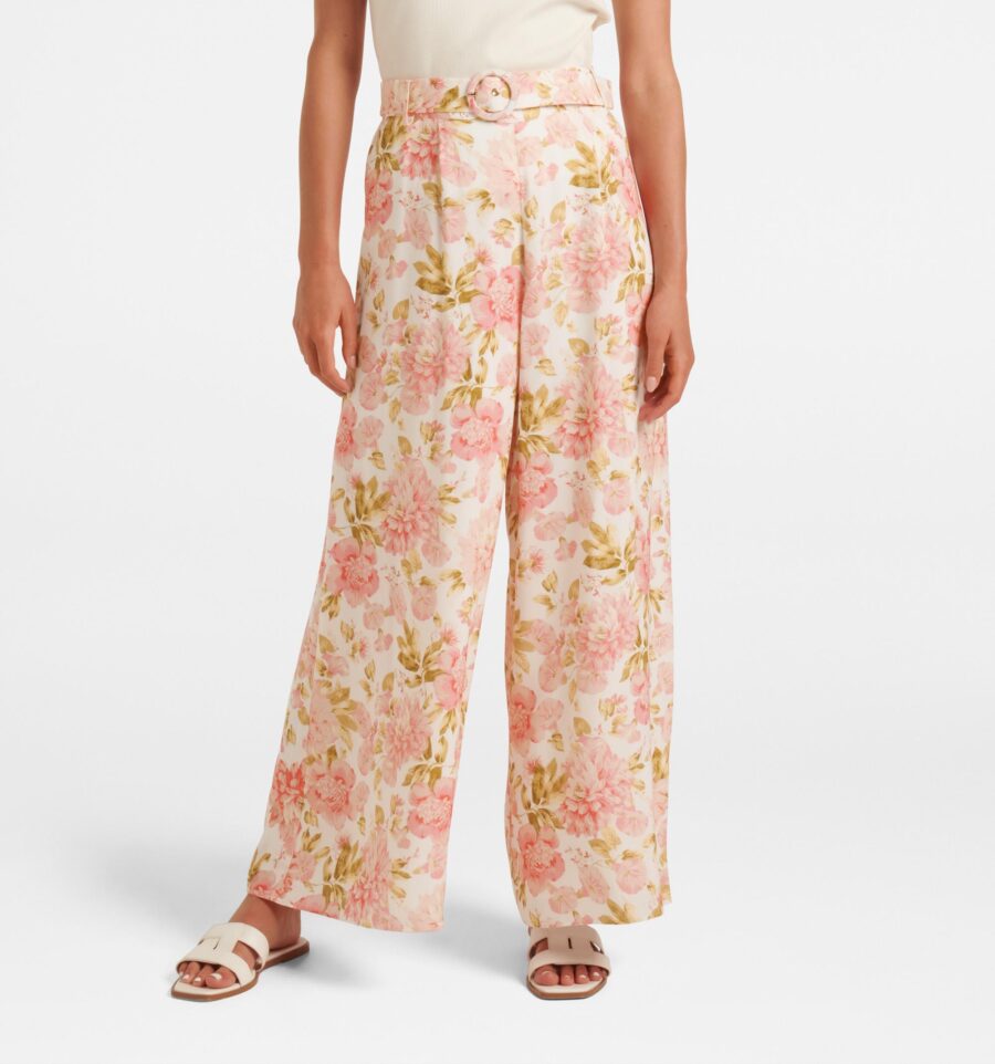 Eva Printed Wide Leg Pant