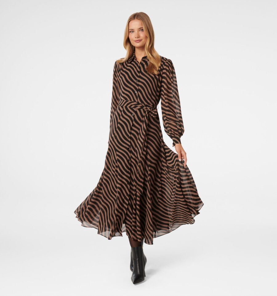 Fiona Godet Shirt Midi Dress