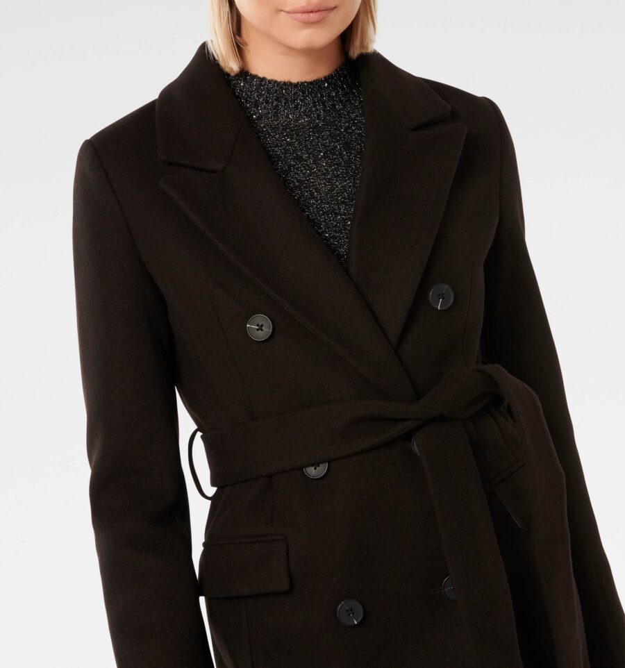 Freddy Faux Fur Collar Coat