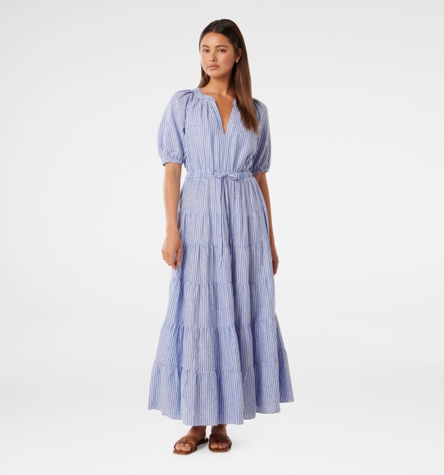 Gabbie Tiered Midi Dress