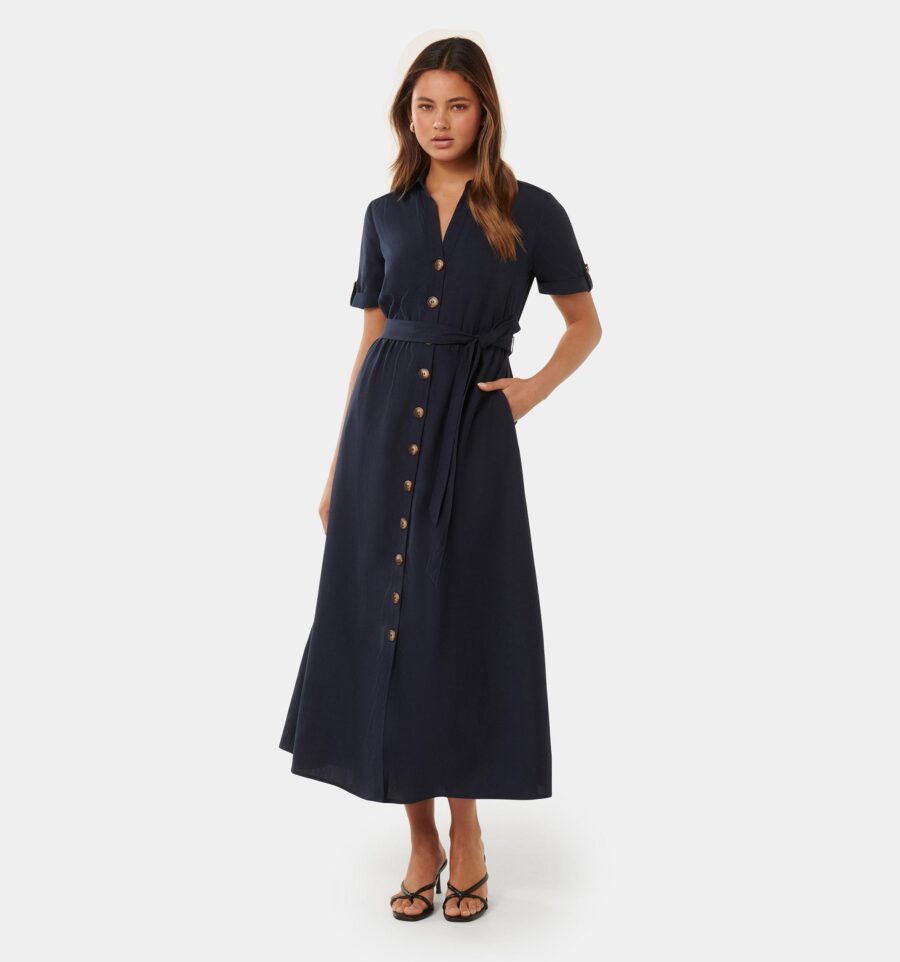 Georgia Midi Shirt Dress