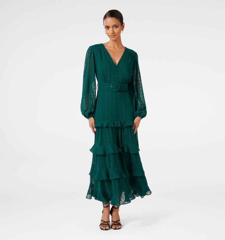 Hudson Petite Embroidered Ruff