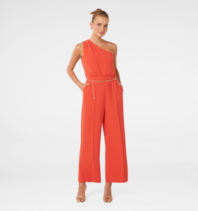Irena One Shoulder Jumpsuit