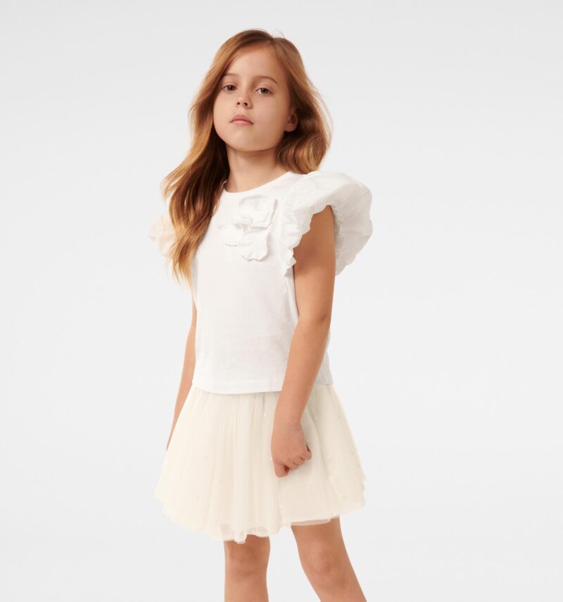Joy Flower Girls Tee Top