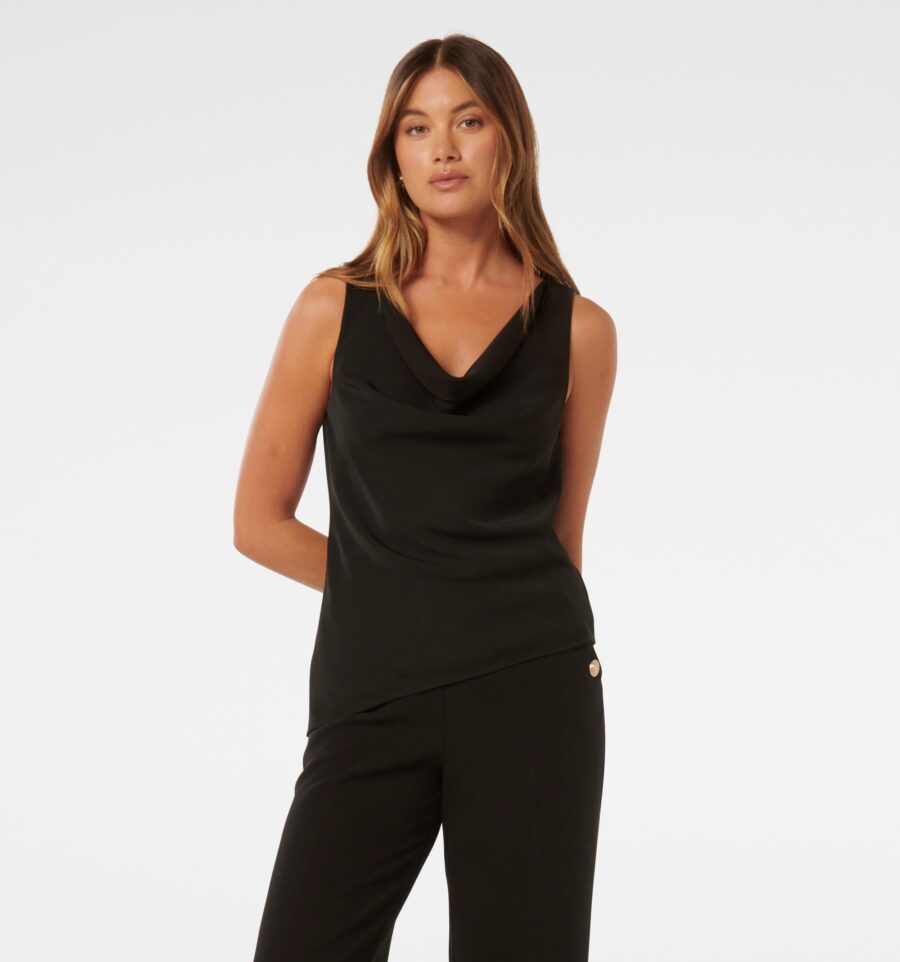 Kalinda Cowl Drape Tank