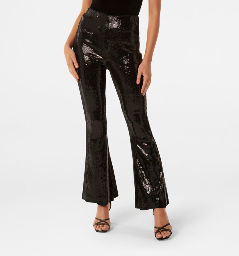 Lilian Sequin Flare Pant