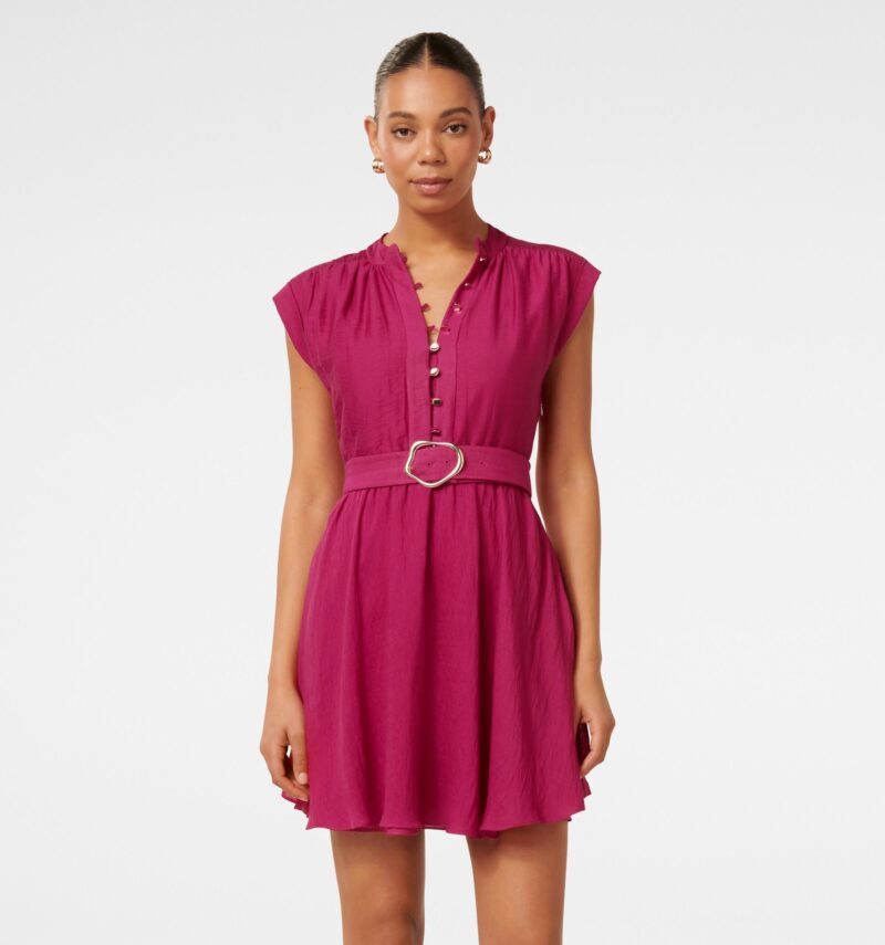 Lucille Textured Belted Mini D