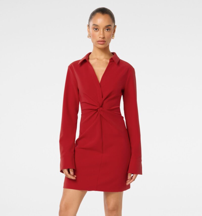 Madison Petite Twist Shirt Min