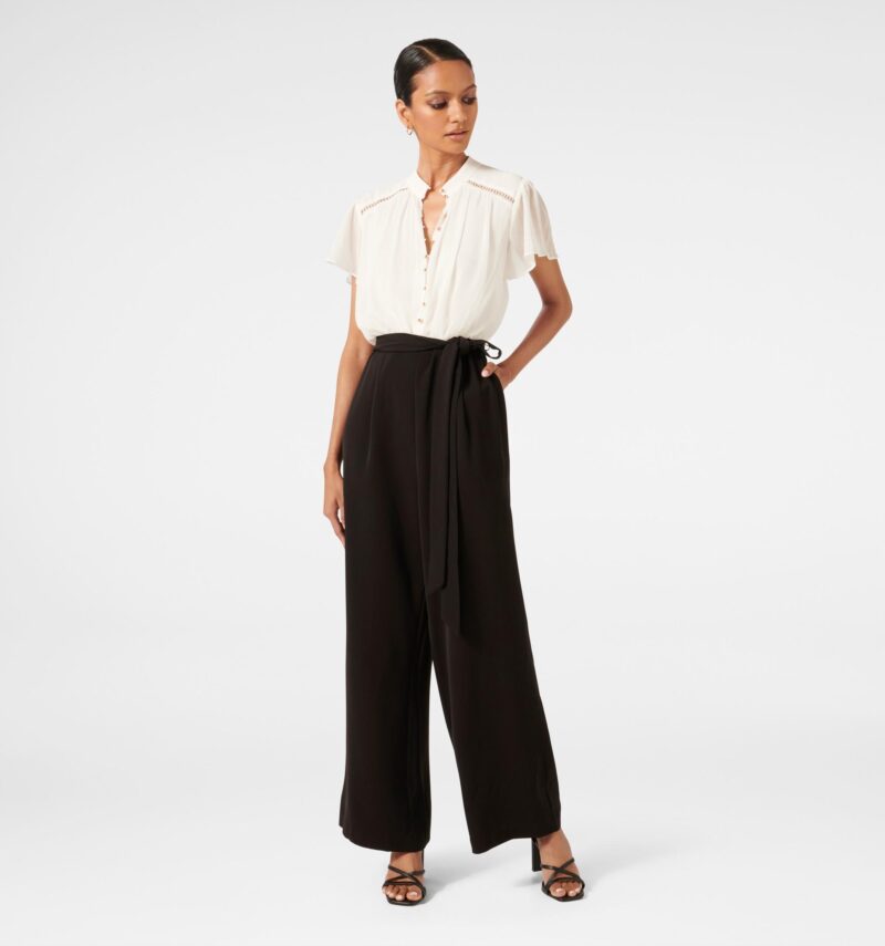 Mara Petite Flutter Jumpsuit