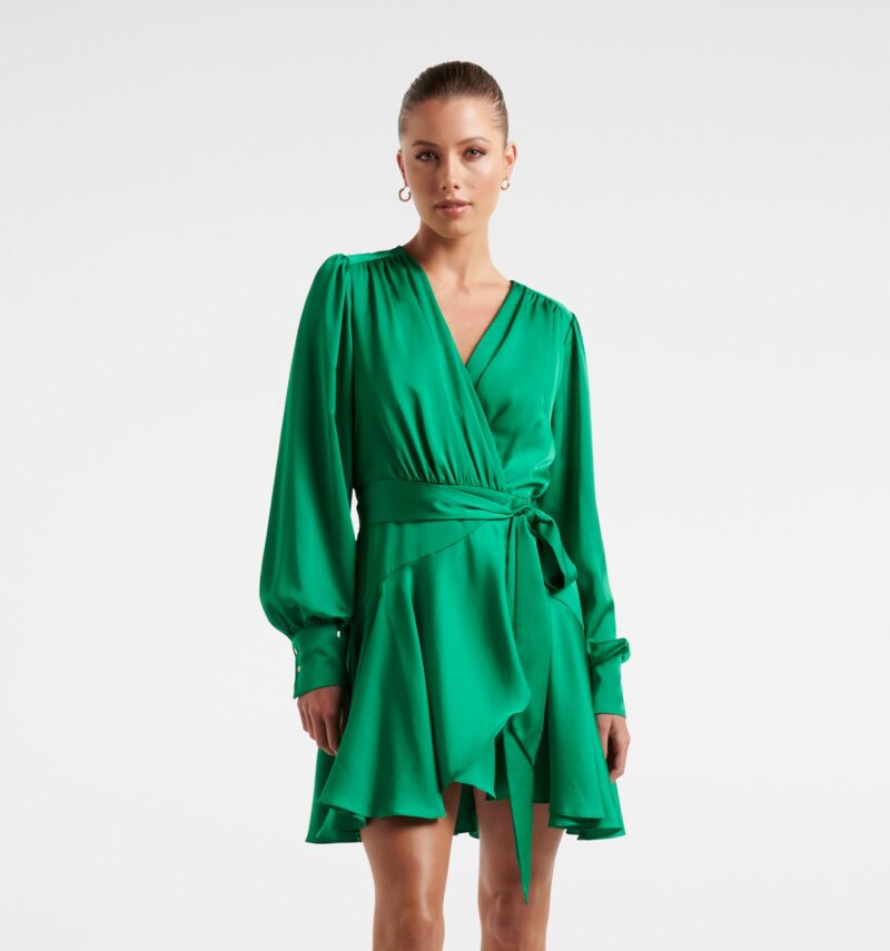 Matilda Satin Mini Dress