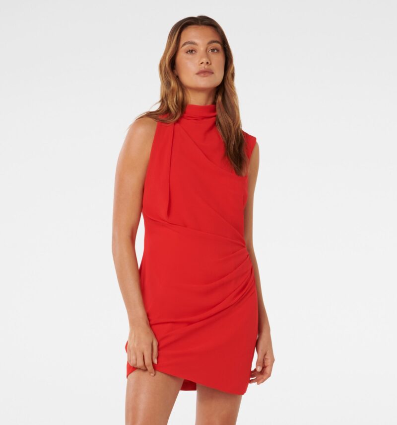 Noa Draped Mini Dress