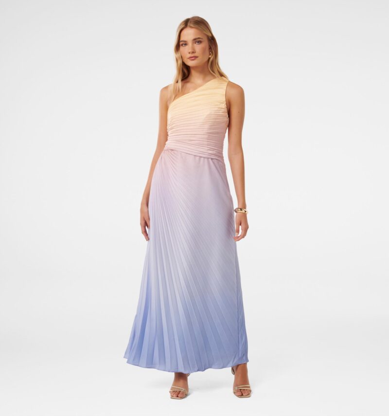 Paula Pleated One Shoulder Max