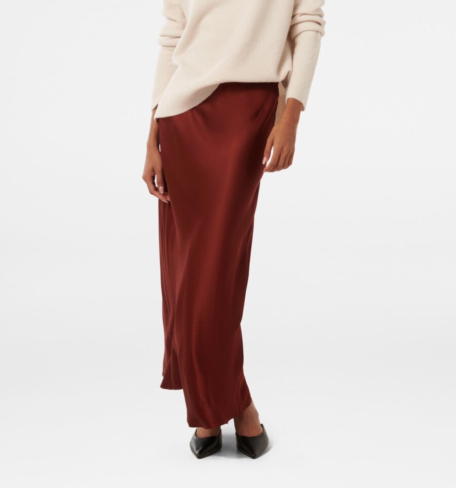 Prue Petite Satin Bias Midaxi