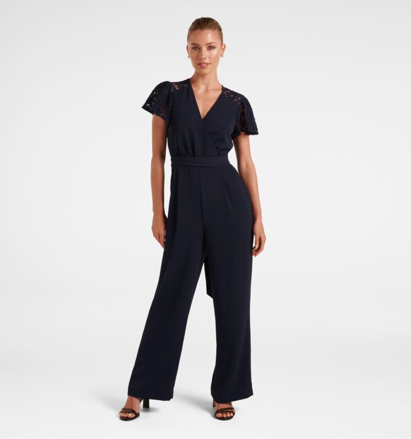 Tarsha Lace Flutter Sleeve Jum