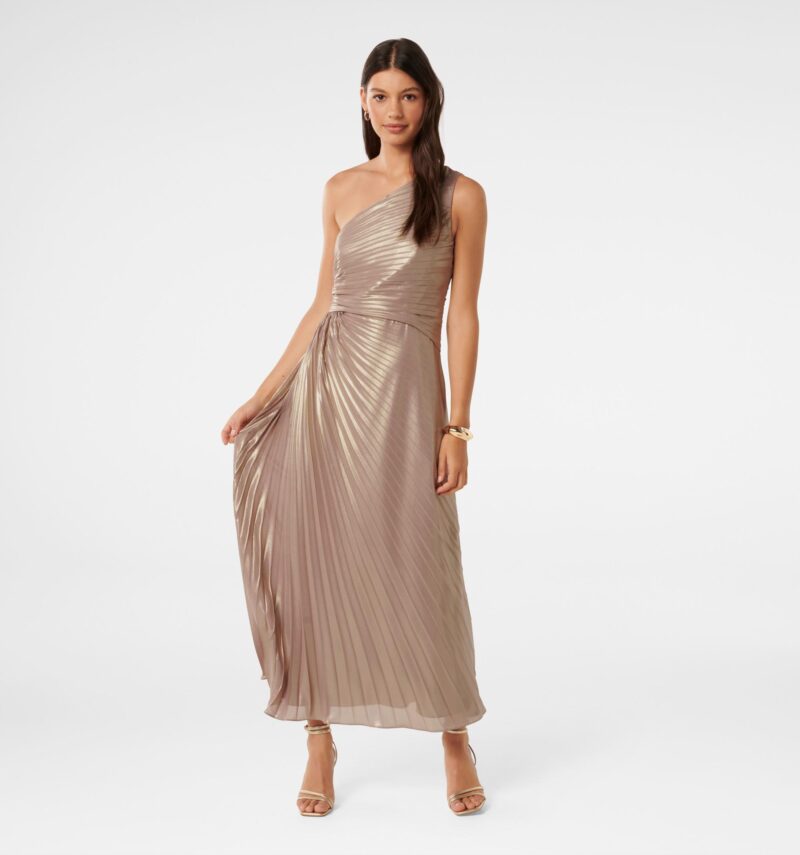 Taylah Metallic One Shoulder D