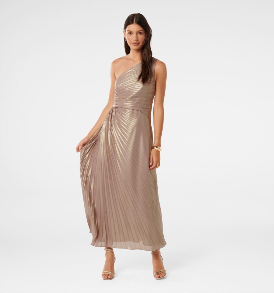 Taylah Metallic One Shoulder D