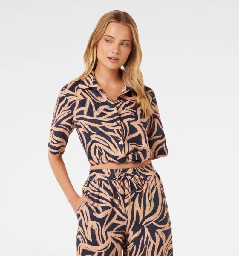 Taylor Crop Twist Shirt