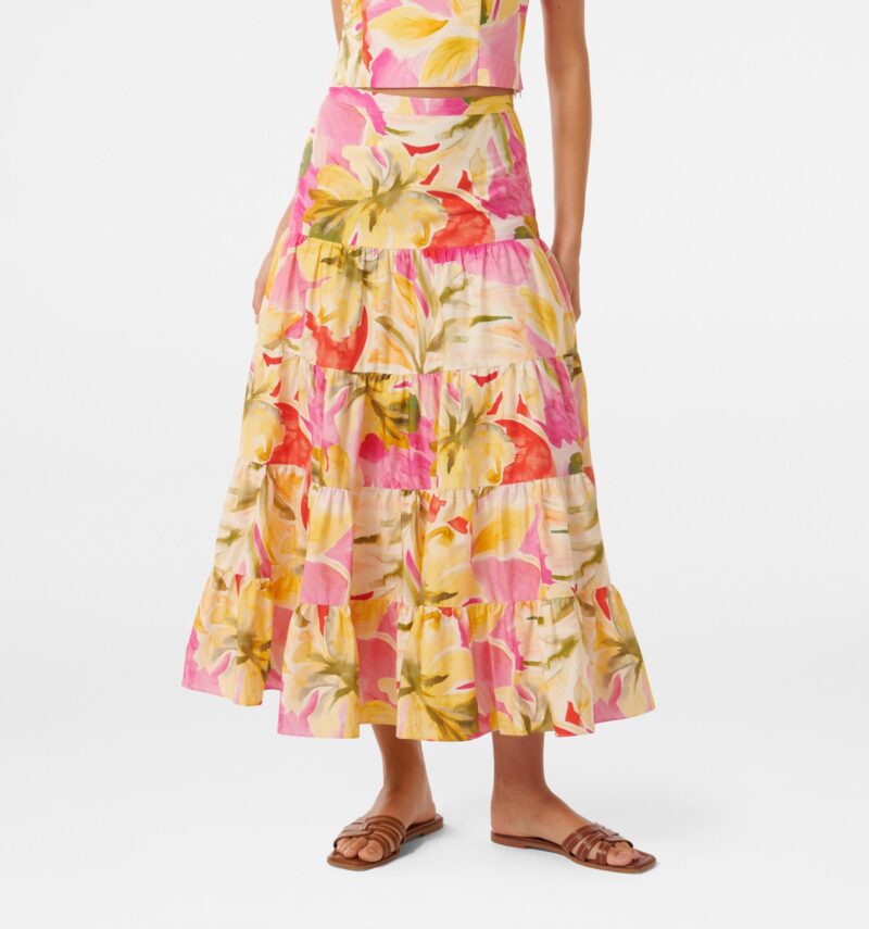 Tilly Tiered Midi Skirt