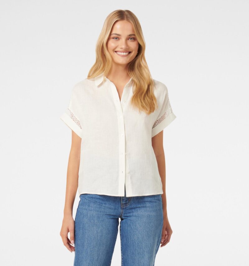 Tully Trim Insert Blouse