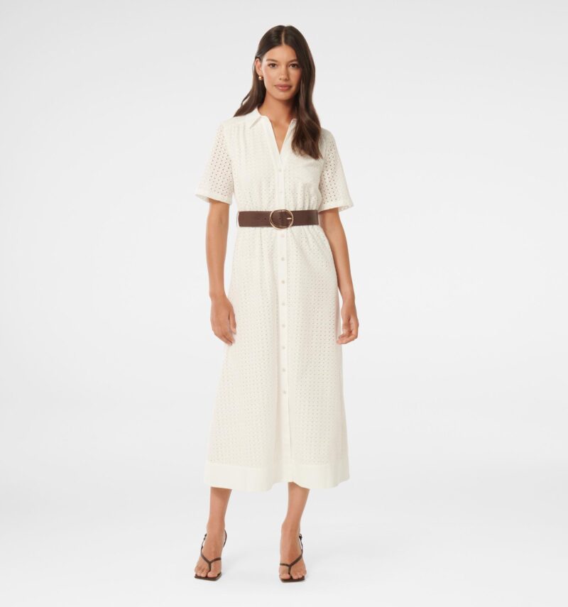 Tyler Embroidered Midi Dress