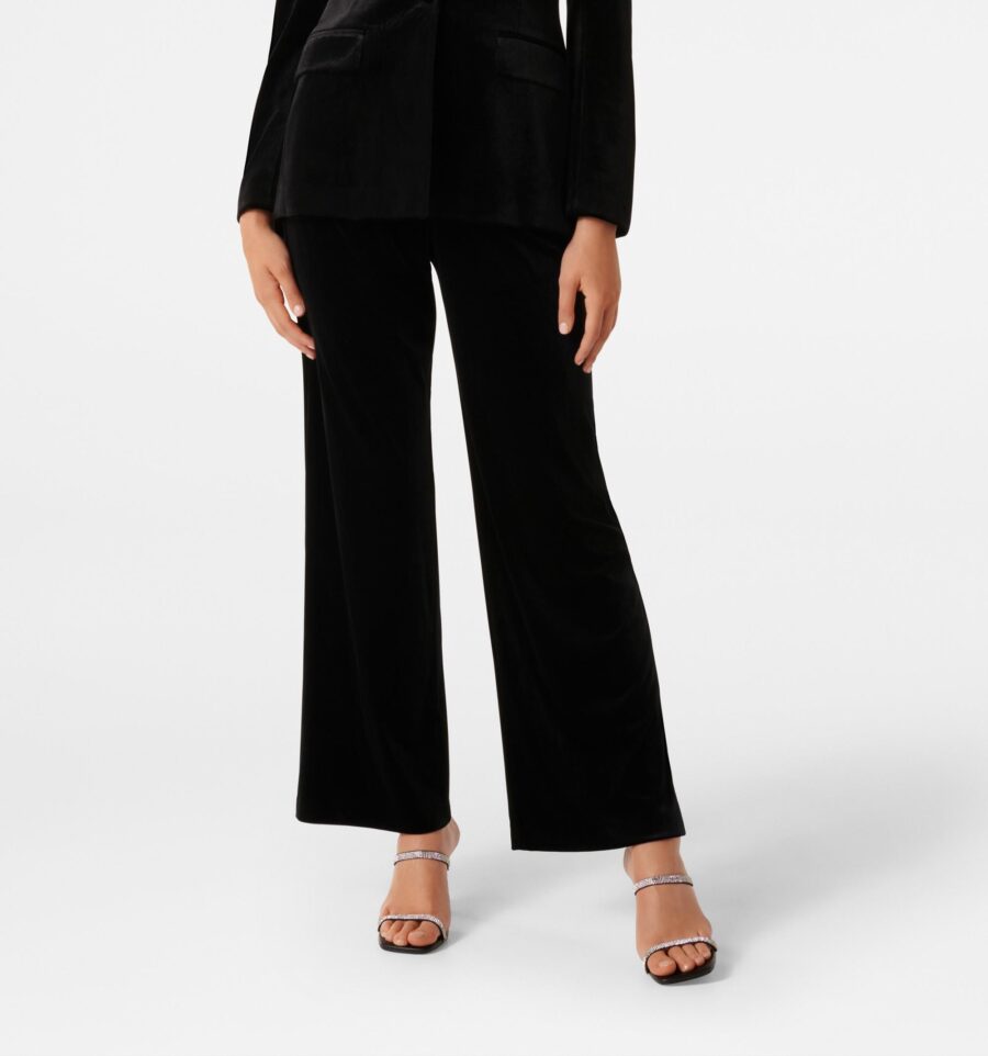 Vera Velvet Straight Leg Pant