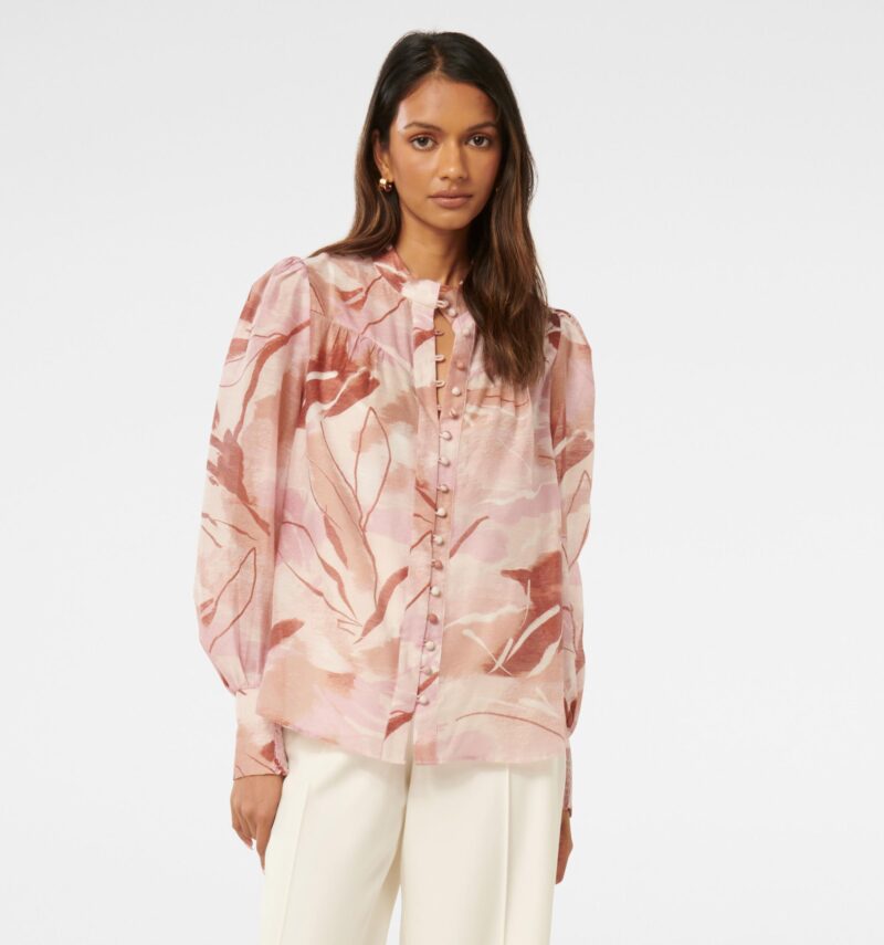 Yolanda Petite Yoke Blouse
