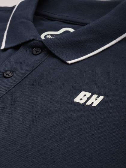 Being Human Polo Collar Pure Cotton Tshirt