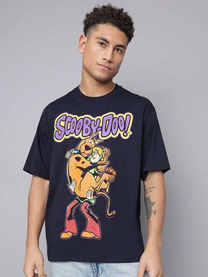 Free Authority Men Scooby Doo Printed Pure Cotton