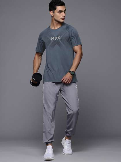 HRX by Hrithik Roshan RapidDry Printed Training Ts