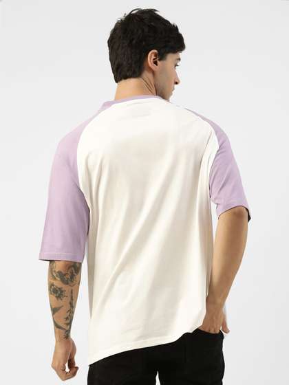 Maniac Raglan Sleeves Typography Printed Oversized