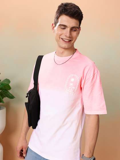 Mast  Harbour Ombre Tie and Dye DropShoulder Sleev