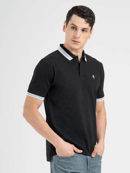 Red Tape Polo Collar Short Sleeves Tshirt