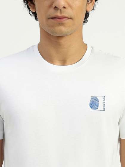 United Colors of Benetton Typography Printed Pure